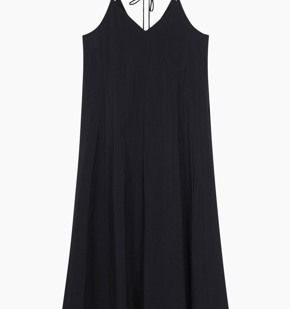 DRESS - sisley k midi dresses - Black | Sisley K image number 4